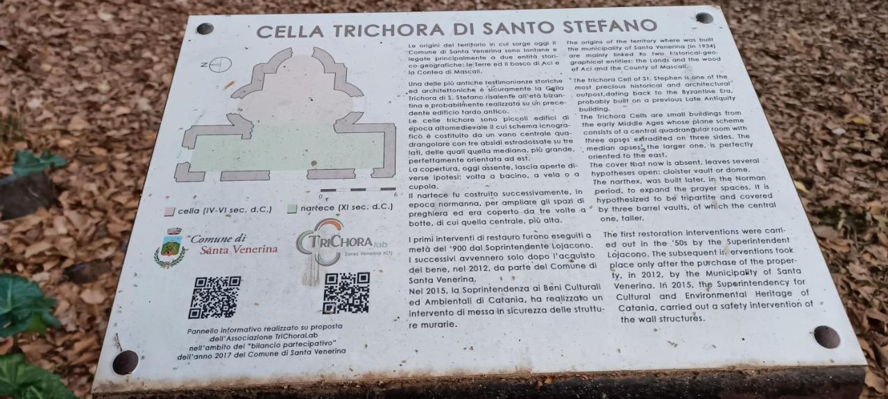 Rusina Villa Santa Venerina Eksteriør billede